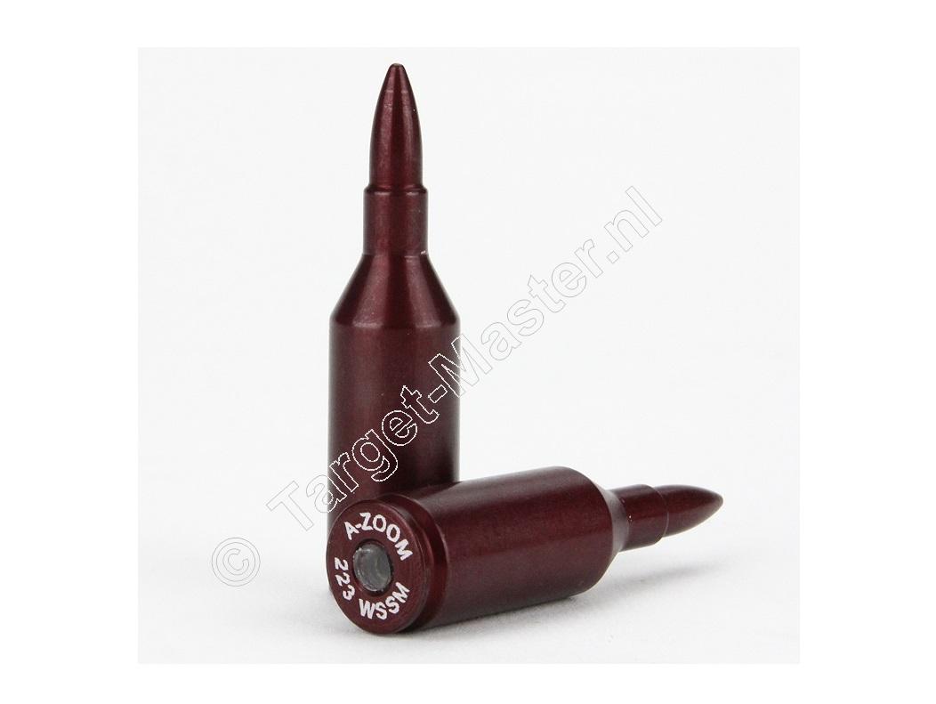 A-Zoom SNAP-CAPS .223 WSSM Safety Training Round package of 2.